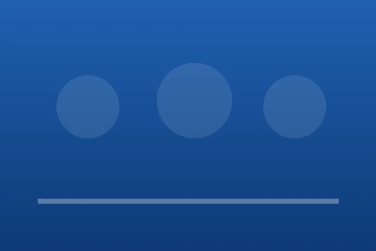 Abstrakte Darstellung eines Teams in den Farben des Betriebs